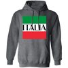 Italian Pride, Italia Flag, Italia Trip, Italy Souvenir Pullover Hoodie