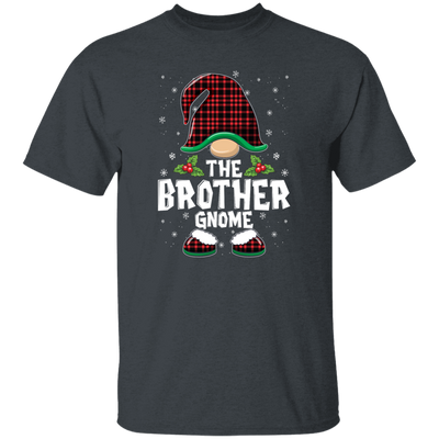 The Brother Gnome Gift For Chritmas, Xmas Cute Gnome Lover Unisex T-Shirt