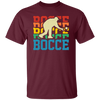 Retro Bocce, Bocce Ball, Bocci Ball, Vintage Boccie Unisex T-Shirt