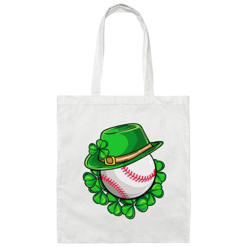 Patricks Day, St Patricks Day Irish Baseball Canvas Tote Bag