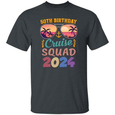 50th Birthday Cruise Squad 2024, 50th Birthday Gift, Cruise Squad Unisex T-Shirt