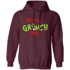 Merry Grinch-mas, Trendy Grinchmas, Grinch Christmas, Merry Christmas, Trendy Christmas Pullover Hoodie