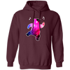 Happy Bear, Galaxy Bear, Love Galaxy Style, Love Bear, Funny Blink Bear Pullover Hoodie