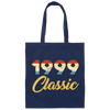 Classic Gift For 1999, 1999 Lover Gift, Birthday Gift Idea, Birthday Canvas Tote Bag