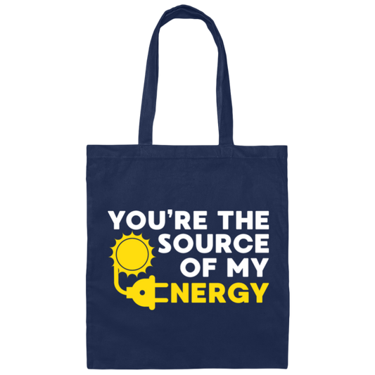 Source Energy Environment Climate Protection Gift Canvas Tote Bag