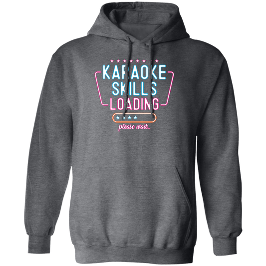 Retro Karaoke Lover Gift, Karaoke Skills Loading, Please Wait Pullover Hoodie