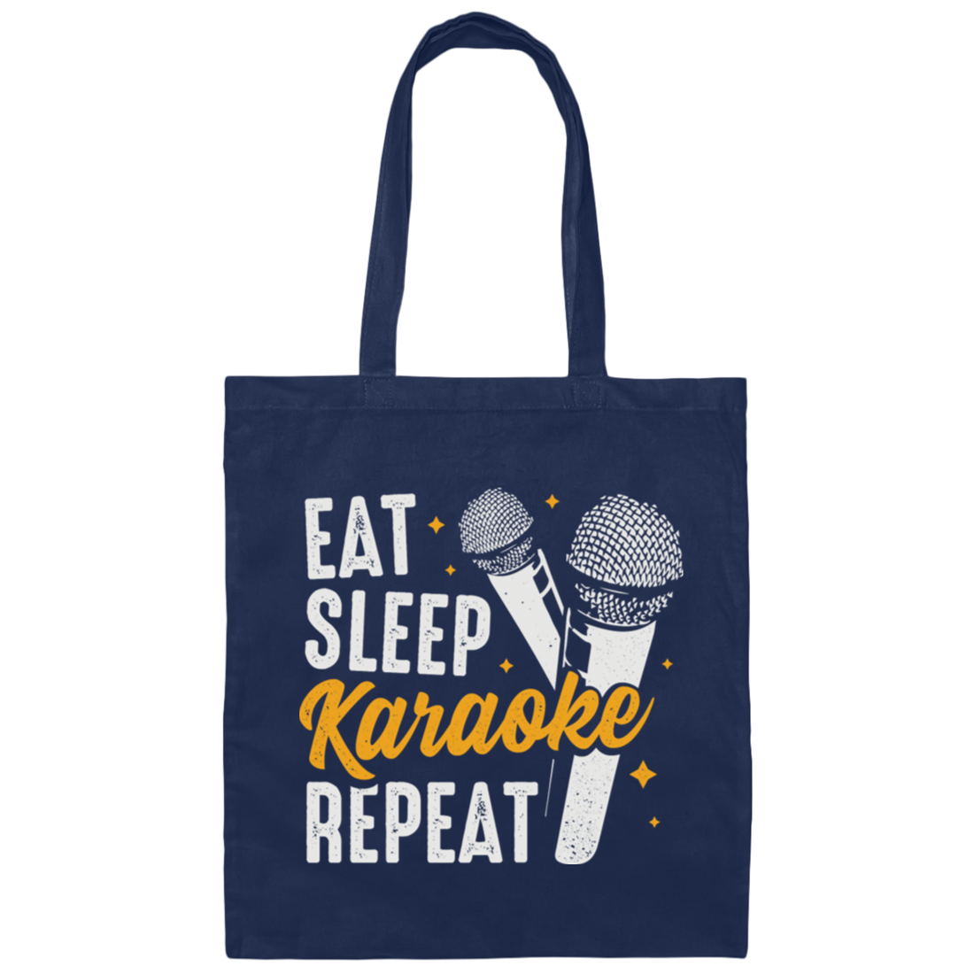 Love To Karaoke, Eat Sleep Karaoke Repeat, Best Of Karaoke Canvas Tote Bag