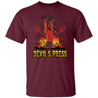 Devil Loveer Gift, Best Of Devil, Devil In Hell, Beside Fire Unisex T-Shirt