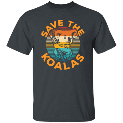 Vintage Wilderness Animal Gift, Save The Koalas, Vintage Cute Koalas Unisex T-Shirt