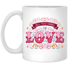 All You Need Is Love, All I Need Is Love, I Need Love, Valentine's Day, Trendy Valentine White Mug