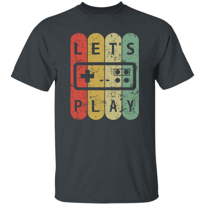 Old School Vintage, Let's Play Game, Retro Video Game, Player Gift Unisex T-Shirt