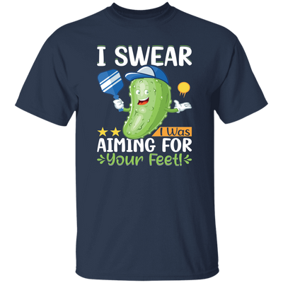 I Swear I Was Aiming For Your Feet, Cucumber Lover Unisex T-Shirt