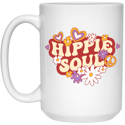 Hippie Soul, Groovy Soul, Groovy Style, Groovy Hippie White Mug