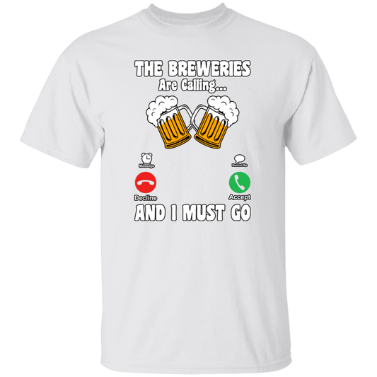 The Breweries Are Calling And I Must Go, Love Beer Unisex T-Shirt