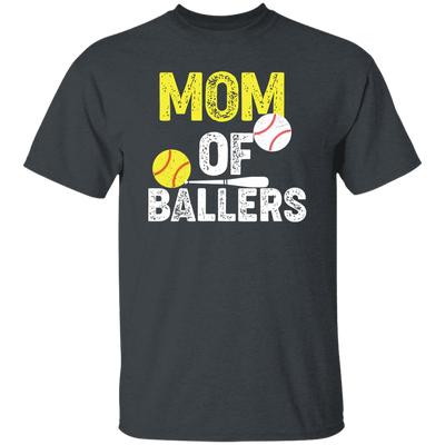 Mom Of Ballers, Baseball Sport, Retro Baseball Player Unisex T-Shirt