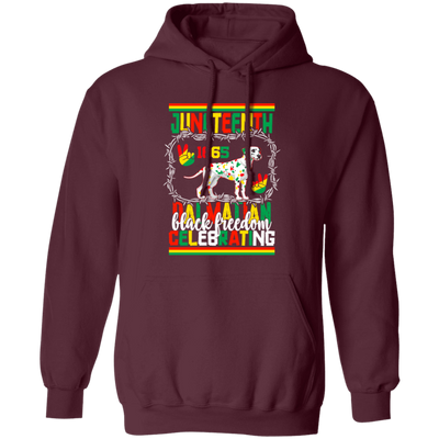 Juneteenth 1865, Black Freedom Celebrating, Black Education Pullover Hoodie