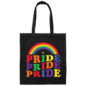 Pride's Day, LGBT Rainbow, True Love, LGBTQ's Day Canvas Tote Bag