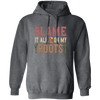 Blame It All My Roots, Retro Cowboy, Rodeo Cowboy Pullover Hoodie