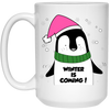 Winter Is Coming, Penguin Christmas, Love Winter, Merry Christmas, Trendy Chrismas White Mug