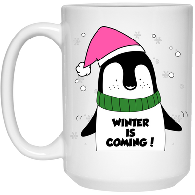 Winter Is Coming, Penguin Christmas, Love Winter, Merry Christmas, Trendy Chrismas White Mug