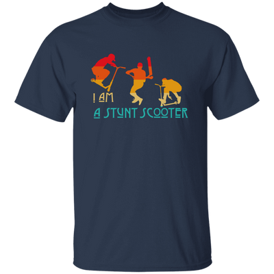 Scoot, Scooter, I Am A Stunt Scooter, Funny Sport Vintage Style, Sporty Gift Unisex T-Shirt