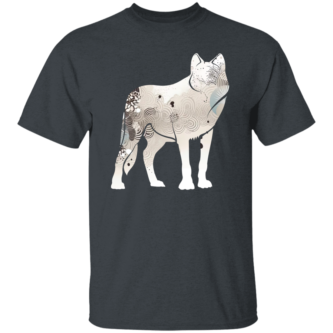 Fox Silhouette, Show Fox, Fox In Abstract, Animal Silhouette Unisex T-Shirt