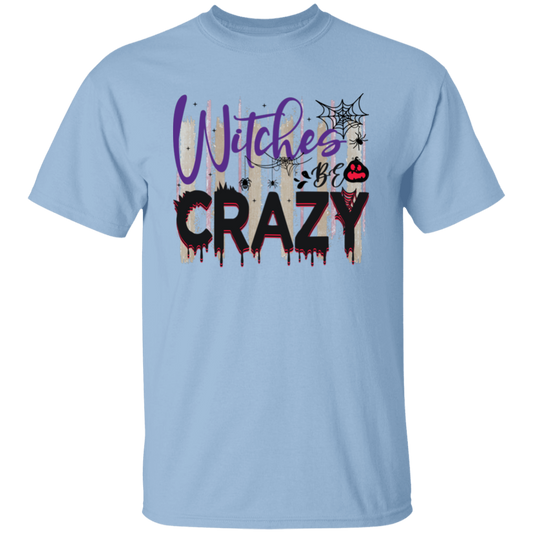 Witches Be Crazy, Crazy Witches, Horror Spiderweb Unisex T-Shirt