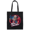 Merry Christmas Love Santa Gift Handsome Santa Canvas Tote Bag