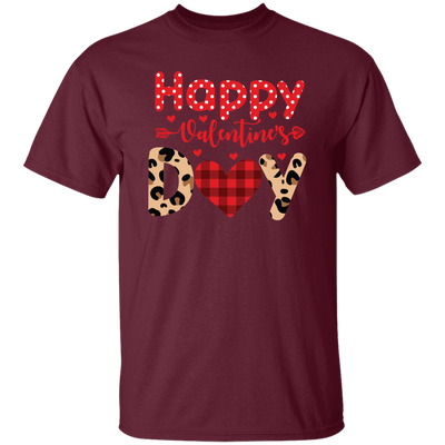 Happy Valentine's Day, Leopard Valentine, Cute Heart Unisex T-Shirt