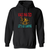 Funny Vaccination and Camping Hiking Vaccinated Gift For Camping Lovers Vintage Pullover Hoodie