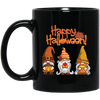 Happy Halloween, Gnome Halloween, Halloween Party Black Mug