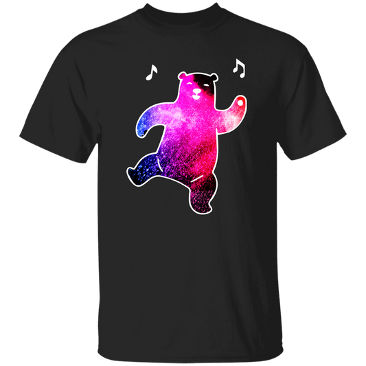 Happy Bear, Galaxy Bear, Love Galaxy Style, Love Bear, Funny Blink Bear Unisex T-Shirt