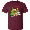 Funny Gingerbread, Dabbing Gingerbread, Funny Christmas, Merry Christmas, Trendy Christmas Unisex T-Shirt