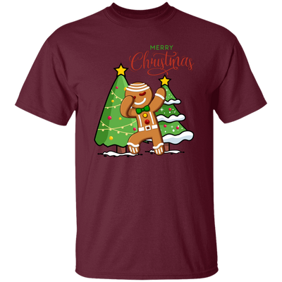 Funny Gingerbread, Dabbing Gingerbread, Funny Christmas, Merry Christmas, Trendy Christmas Unisex T-Shirt