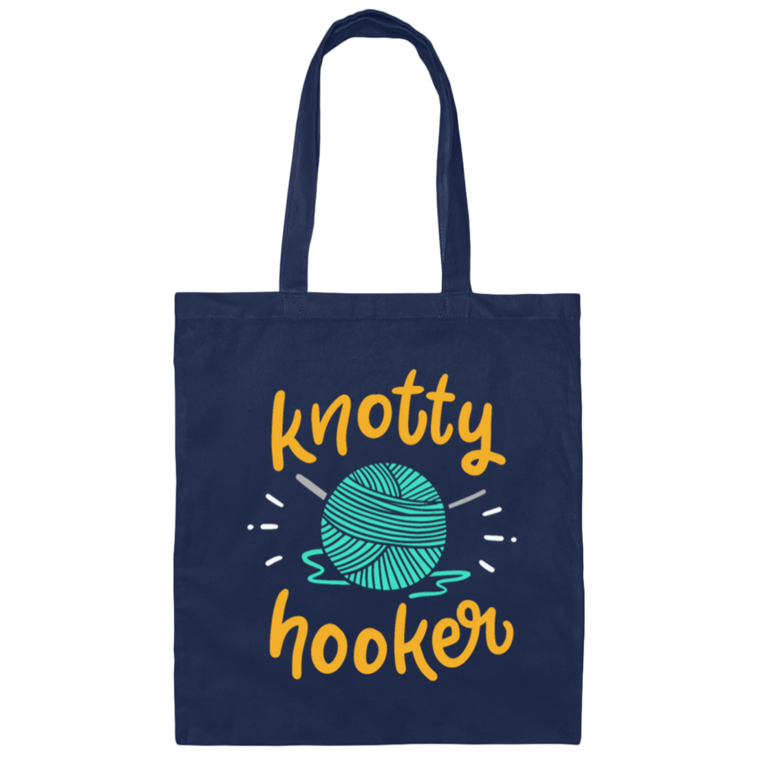 Crocheting Knitting, Needle Work Crochet Lovers Canvas Tote Bag