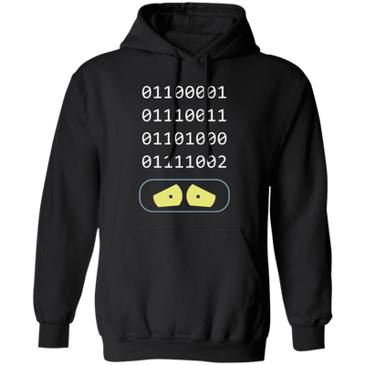 Binary Number, Love Binary, Number 0 And Number 1 Pullover Hoodie