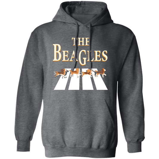 The Beagles, Dogs Hunt Bunnies, 4 Dogs, Beagle Dogs Pullover Hoodie