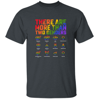 Love Lgbt, Pride Them, There Are More Than Two Genders, Lgbt Gift Unisex T-Shirt