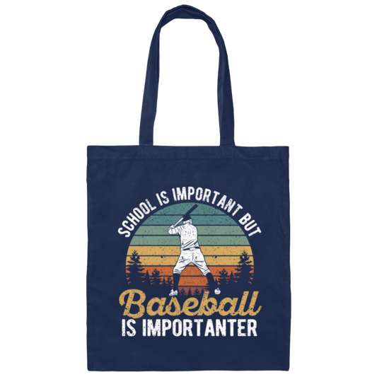 My Baseball, Retro Baseball, Bsaeball Design, Love Baseball, Best Sport Canvas Tote Bag
