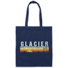 Glacier National Park, Camping Hiking, Love Glacier, Best Park Canvas Tote Bag