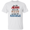 Love Like Jesus, Believe Like Mary, Worship Like Angels Unisex T-Shirt