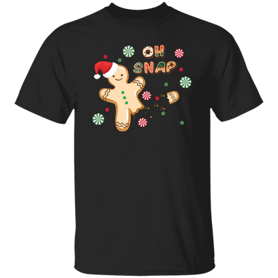 Oh Snap, Cute Gingerbread, Gingerbread Break Down The Leg Unisex T-Shirt