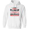 I'm An Apprentice Plumber Of Course I'm Crazy, Plumber Job Pullover Hoodie