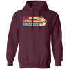 Dad Level Unlocked, Retro Dad Gifts, Video Games Player, Father's Day Gifts Pullover Hoodie