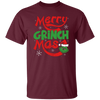 Merry Grinch Mas, Merry Christmas, Grinch Xmas, Funny Grinch, Trendy Halloween Unisex T-Shirt