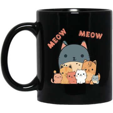 Cute Meow, Cat Lover, Cute Cat, Bundle Of Kitten, Cat Family