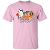 Spooky Season, Groovy Halloween, Boo And Bat Unisex T-Shirt