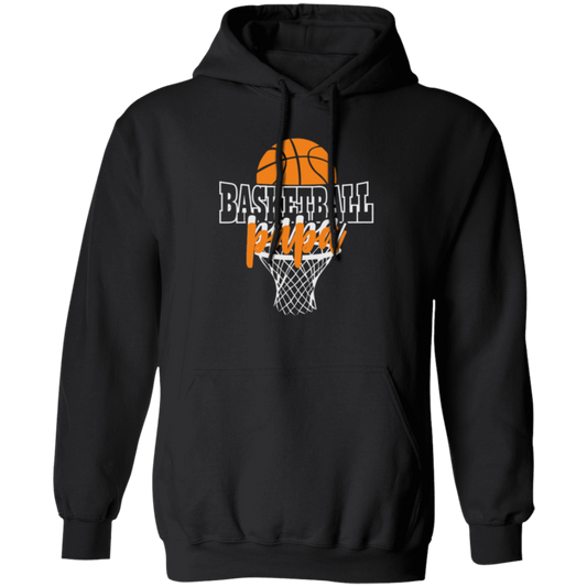 Love Papa Gift, Basketball Gift, Love Sport, Dad Love Basketball Pullover Hoodie