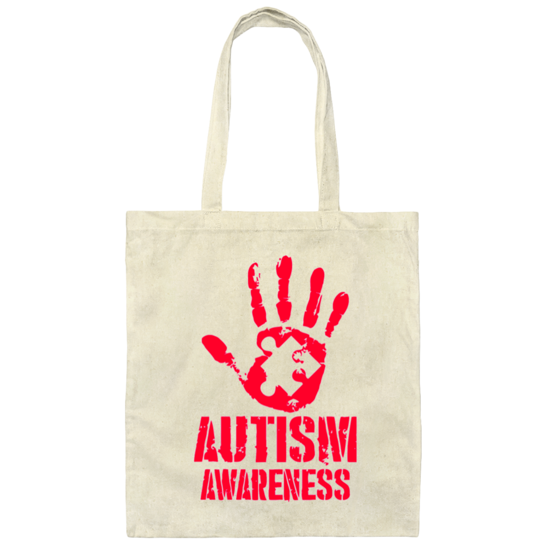 Autism Gift, Autism Awareness, Lovely Gift, Love Autism Gift Love Canvas Tote Bag