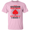 Never Underestimate A Old Man, With A Pair Of Deuces Unisex T-Shirt